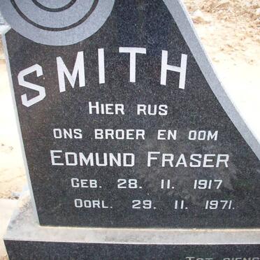 SMITH Edmund Fraser 1917-1971