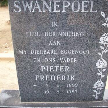 SWANEPOEL Pieter Frederik 1899-1982
