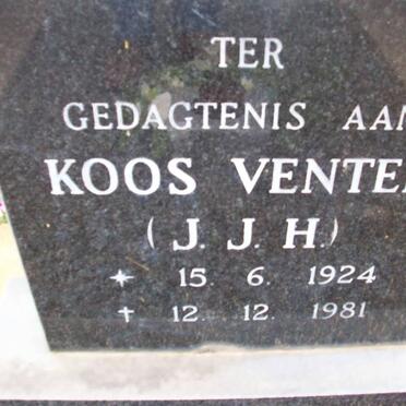 VENTER J.J.H. 1924-1981