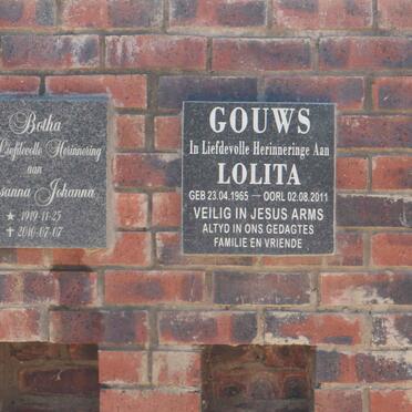 GOUWS Lolita 1965-2011
