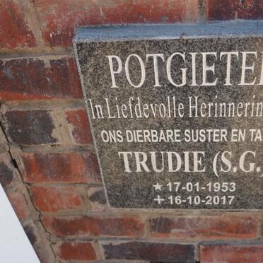 POTGIETER S.G. 1953-2017