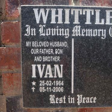 WHITTLE Ivan 1964-2006