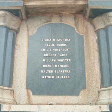 9. Roll of Honour