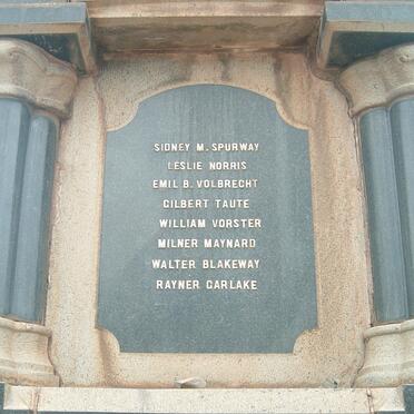 9. Roll of Honour