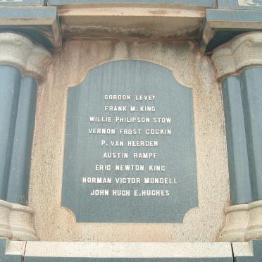 8. Roll of Honour