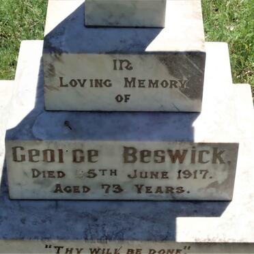 BESWICK George -1917