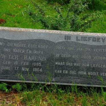 BOTHA Pieter Barend 1885-1964 &amp; Anthonie Migal GROBLER 1898-1980 