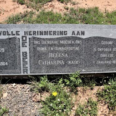 BEER Willem Jacobus V.H., de 1879-1964 &amp; Helena Catharina 1885-1986