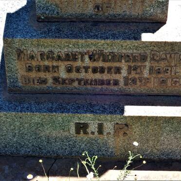 DAVIS Margaret Winifred 1881-1913