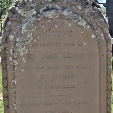 DEWAR John -1915 &amp; Beatrice -1892