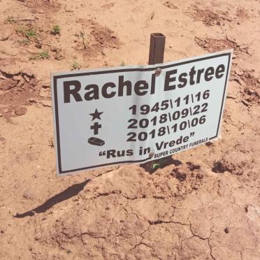 ESTREE Rachel 1945-2018
