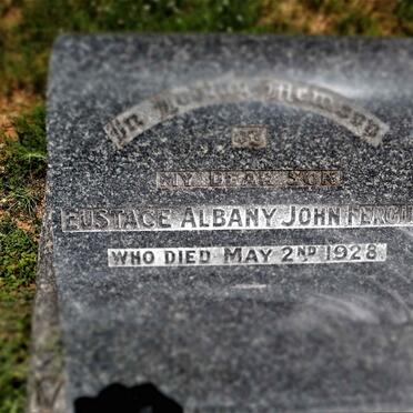 FERGUS Eustace Albany John -1928