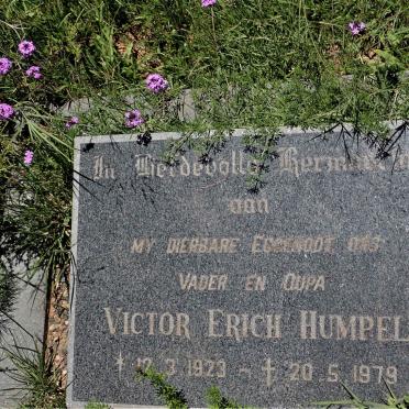 HUMPEL Victor Erich 1923-1979
