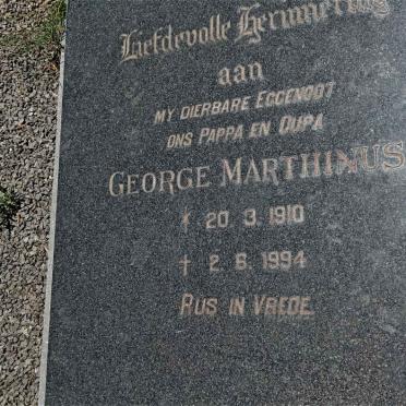 HATTINGH George Marthinus 1910-1994