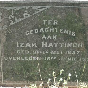 HATTINGH Izak 1857-1933