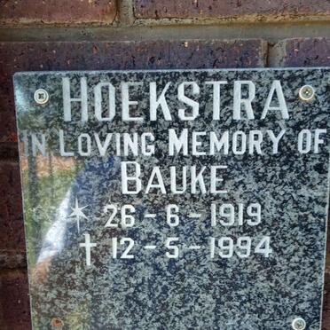 HOEKSTRA Bauke 1919-1994