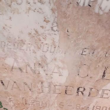 HEERDEN Anna C.E., van 1908-1993