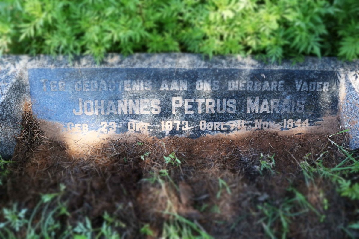 MARAIS Johannes Petrus 1873-1944