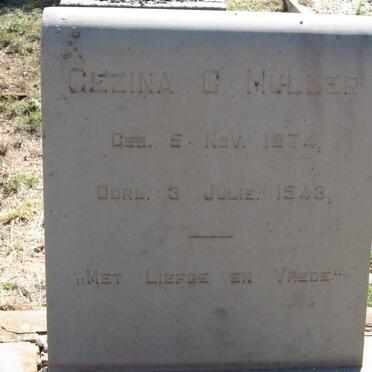 MULLER Gezina C. 1874-1943