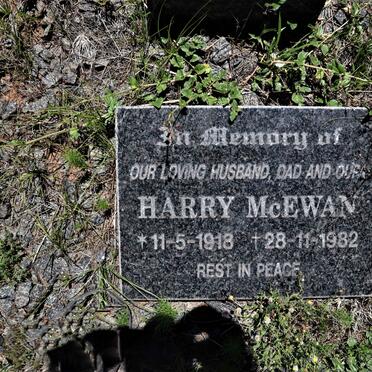 MCEWAN Harry 1918-1982