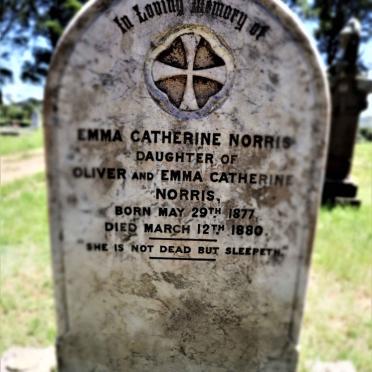 NORRIS Emma Catherine 1877-1880