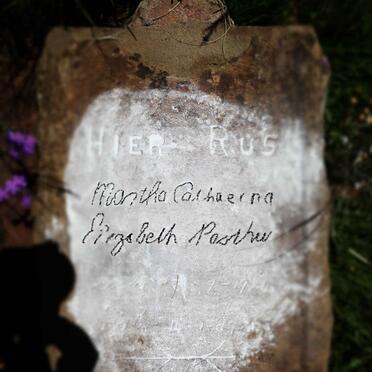 POSTHUMUS Martha Catharina Elizabeth 1924-