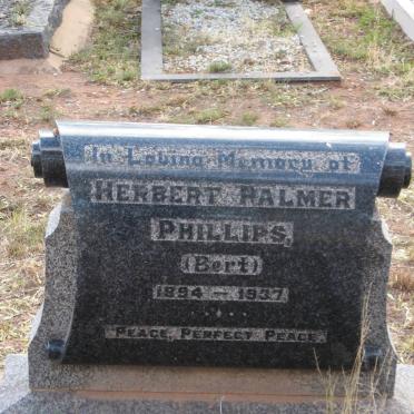 PHILLIPS Herbert Palmer 1894-1937