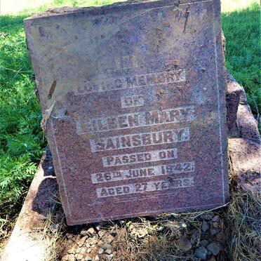 SAINSBURY Eileen Mary -1942