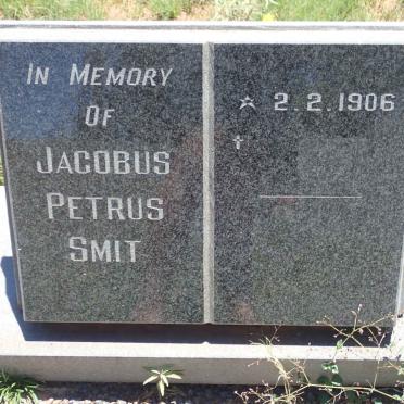 SMIT Jacobus Petrus 1906- &amp; Magdalene Kathleen HARVETT 1917-1977