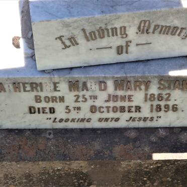 STANLEY Catherine Maud Mary 1862-1896