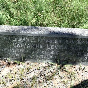 VENTER Catharina Levina nee VENTER 1858-1931