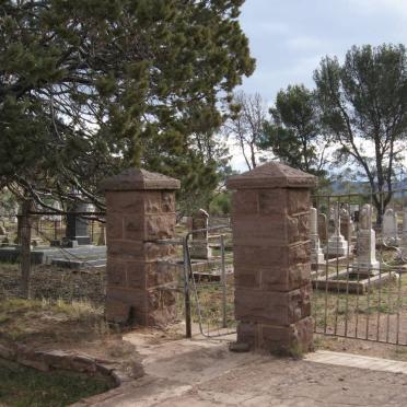 3. Entrance to the cemetery