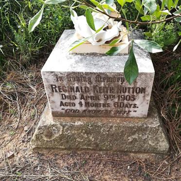 HUTTON Reginald Keith -1903