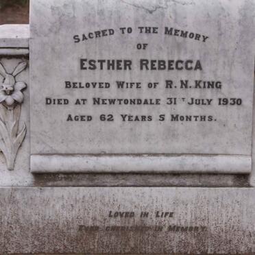 KING Esther Rebecca -1930