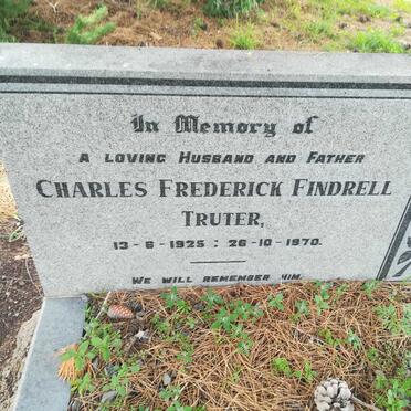 TRUTER Charles Frederick Findrell 1925-1970