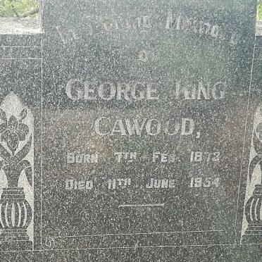 CAWOOD George King 1873-1954