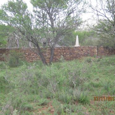 Eastern Cape, TARKASTAD district, Roets hoek 15, farm cemetery