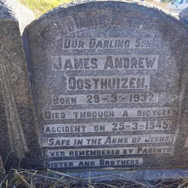 OOSTHUIZEN James Andrew 1932-1945