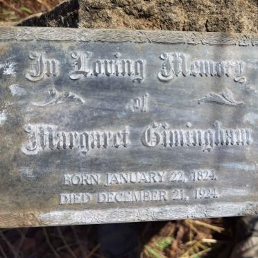 CIMINGHAM Margaret 1824-1921