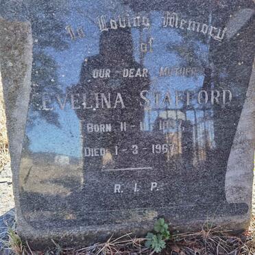 STAFFORD Evelina 1897-1967