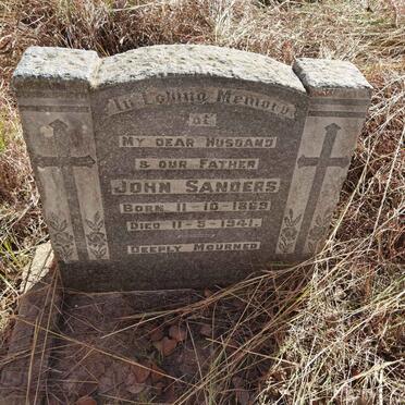 SANDERS John 1869-1941
