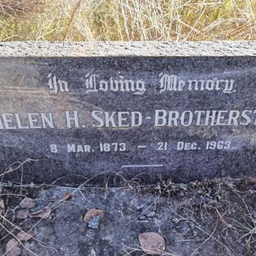 BROTHERSTON Helen H., SKED 1873-1963