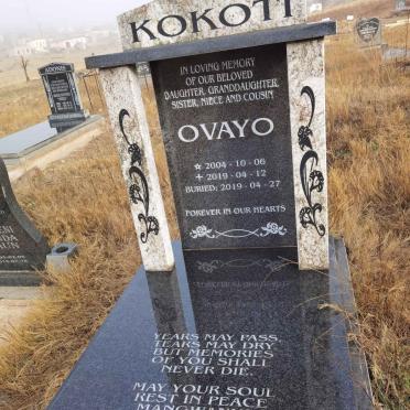 KOKOTI Ovayo 2004-2019