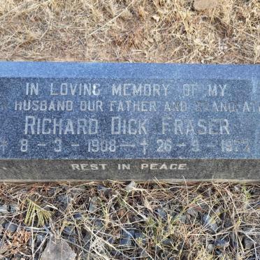 FRASER Richard Dick 1908-1972