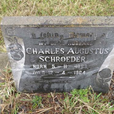 SCHROEDER Charles Augustus 1889-1964