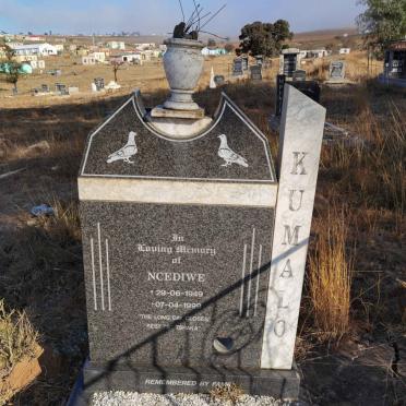 KUMALO Ncediwe 1949-1999