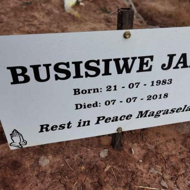 JABE Busisiwe 1983-2018