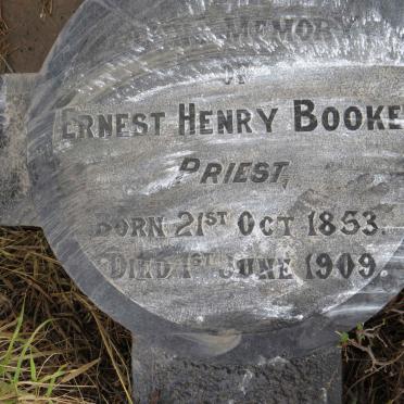 BOOKER Ernest Henry 1853-1909