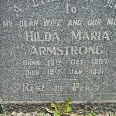 ARMSTRONG Hilda Maria 1907-1951