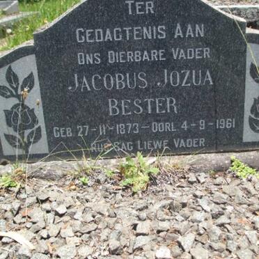 BESTER Jacobus Jozua 1873-1961